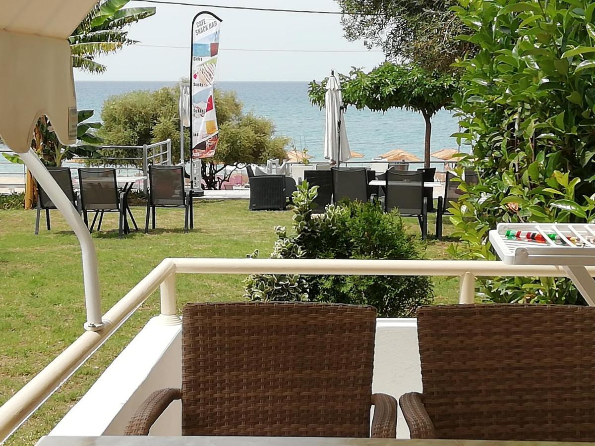 Studios Magda Paralia Vrachou Dış mekan fotoğraf