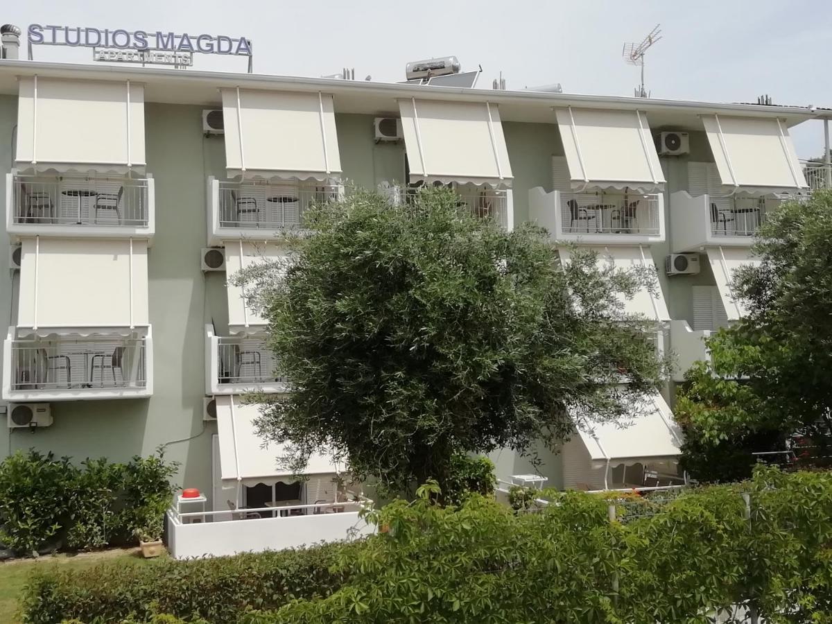 Studios Magda Paralia Vrachou Dış mekan fotoğraf