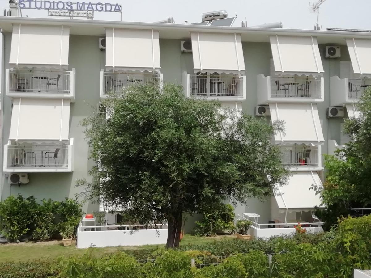 Studios Magda Paralia Vrachou Dış mekan fotoğraf