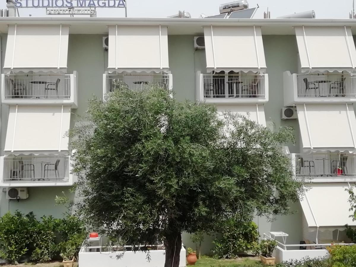 Studios Magda Paralia Vrachou Dış mekan fotoğraf