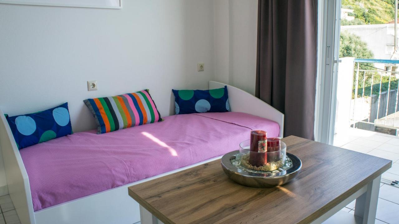 Studios Magda Paralia Vrachou Dış mekan fotoğraf