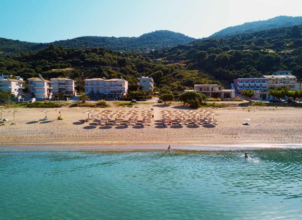 Studios Magda Paralia Vrachou Dış mekan fotoğraf
